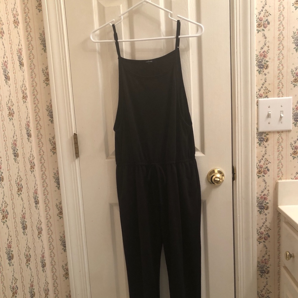 Ambiance Sleeveless black jumpsuit